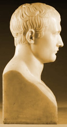 Buste de Napol�on par Canova
