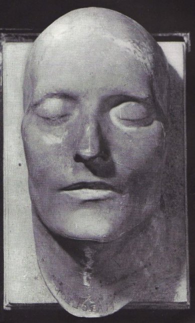 Le masque Burghersh de face