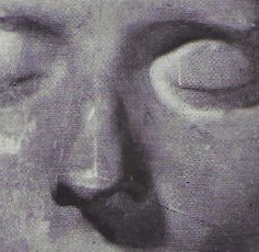 Le masque Burghersh, d�tail