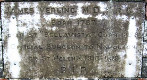 Tombe de Verling - �pitaphe